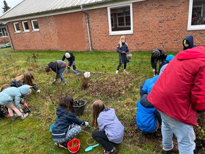 Gartentag in der Schule