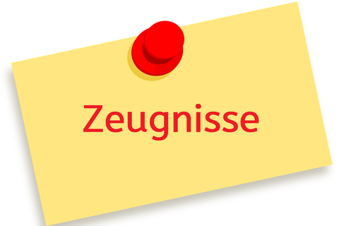 Zeugnisse