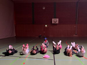Verkleidete Kinder beim Fasching