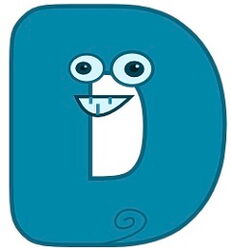 Buchstabe D