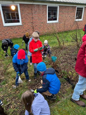 Gartentag in der Schule