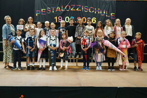 Gruppenfoto Einschulung 2026