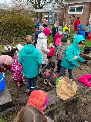 Gartentag in der Schule