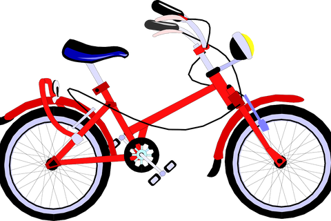Zeichnung Fahrrad