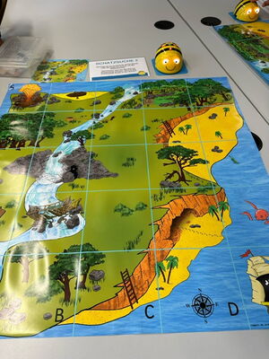 Beebots Spielunterlage