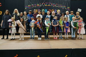 Gruppenfoto Einschulung 2026