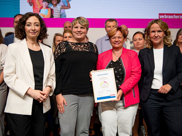 Verbraucherschule Gold Preisverleihung