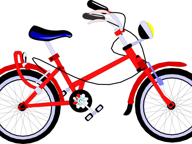 Zeichnung Fahrrad