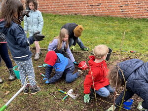 Gartentag in der Schule