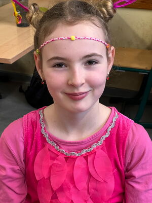 Verkleidete Kinder beim Fasching