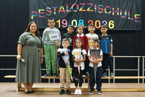 Gruppenfoto Einschulung 2026