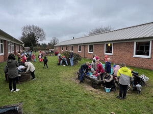 Gartentag in der Schule