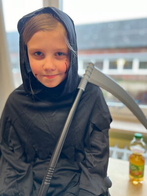 Verkleidete Kinder beim Fasching
