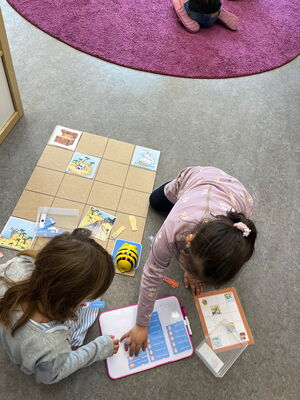 Spielen mit Beebots