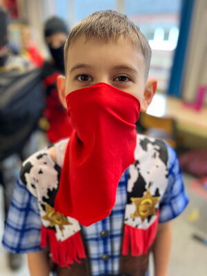 Verkleidete Kinder beim Fasching