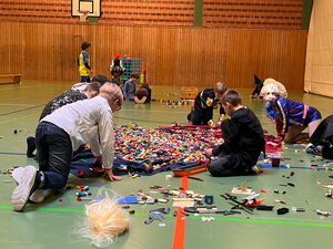 Verkleidete Kinder beim Fasching